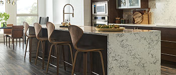 blanca arabescato quartz  Quality Custom Countertops