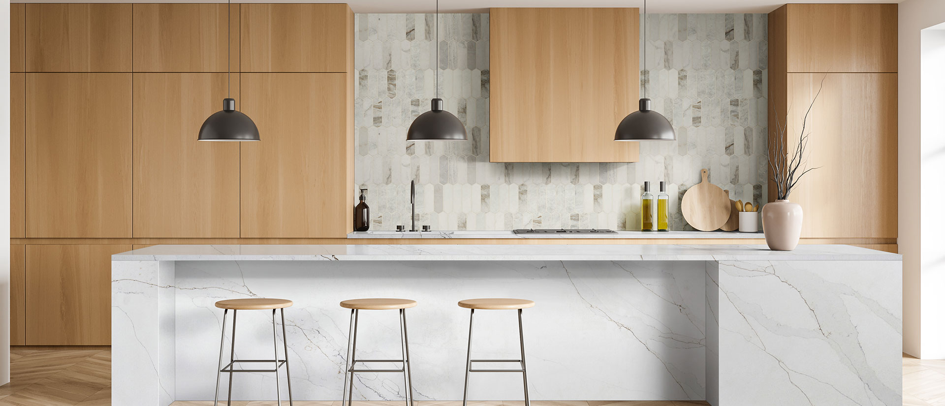 calacatta abezzo quartz  Quality Custom Countertops