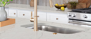 calacatta miraggio sienna quartz  Quality Custom Countertops