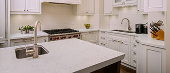 carrara lumos quartz  Quality Custom Countertops