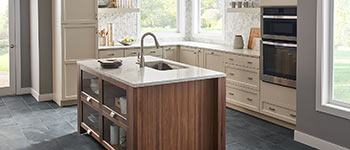 gray lagoon quartz  Quality Custom Countertops